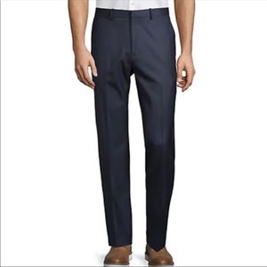 THEORY~Men’s navy tailored stretch wool Cody 2 pant.